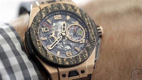 hublot ferrari carbon gold|Hublot Ferrari king carbon.